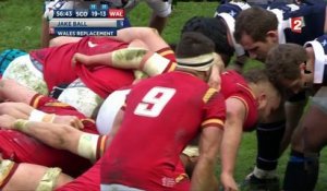 6 Nations / Écosse - Pays de Galles (19-13) : L’essai de Webb est refusé