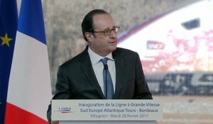 Discours d'inauguration de la Ligne à Grande Vitesse SEA Tours-Bordeaux