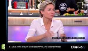 Nicolas Sarkozy : Anne Sinclair le tacle sèchement dans C à vous (vidéo)