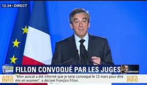 François Fillon maintient sa candidature  : "Je ne céderai pas"