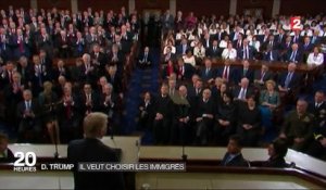 États-Unis : Donald Trump présente sa nouvelle réforme sur l'immigration au Congrès
