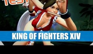 The King of Fighters XIV un TEST coup de poing