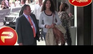 Cannes 2015 - Noemie Lenoir radieuse et enceinte arrive à son hôtel