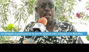 MICRO TROTTOIR : Les sénégalais s'expriment sur les accords militaires Sénégal / USA