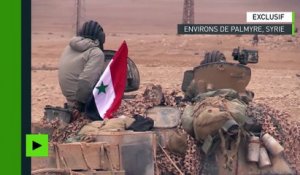 Chars et tirs d’obus : les forces armées syriennes sont tout près de Palmyre