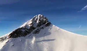 Neige : une avalanche monstre à Gstaad