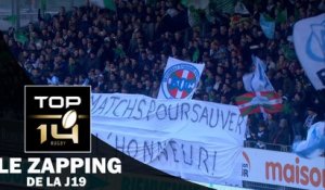 TOP 14 – Le Zapping de la J19– Saison 2016-2017
