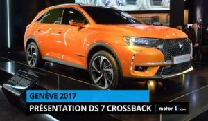 Genève 2017 - Présentation de la DS 7 Crossback
