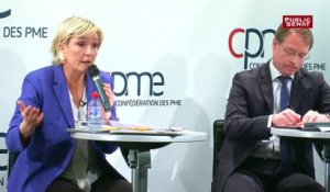 Marine Le Pen : "la compétitivité passe par le contrôle de notre monnaie"