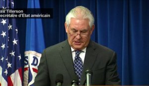 Le décret migratoire, mesure de "bon sens" affirme Tillerson