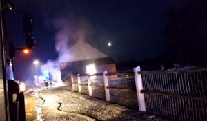 Couvin: incendie d'un cabanon à Boussu-en-Fagne