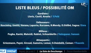 Talk Show du 13/03, partie 5 : la liste de Deschamps