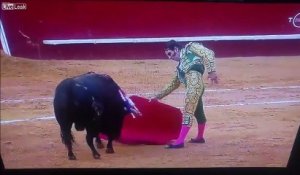 Un matador perd son œil de verre en se faisant encorner par un taureau