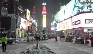 La tempête de neige arrive sur New York