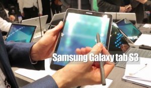 Vu au MWC 2017 - La Samsung Galaxy Tab S3