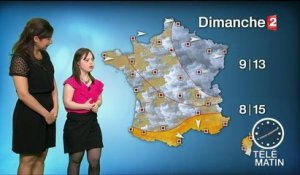 "Je me suis sentie très à l'aise" : Mélanie Ségard, jeune femme trisomique, a présenté la météo de France 2