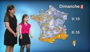 France 2 : La météo de Mélanie