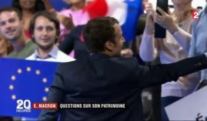 Emmanuel Macron : polémique autour de son patrimoine