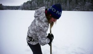 Plongée en apnée: Johanna Nordblad, une sirène dans l'eau glacée