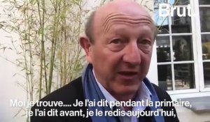 « Jean-Luc Mélenchon prend un risque énorme », explique Jean-Luc Bennahmias à la sortie du discours de Benoît Hamon