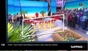 Matthieu Delormeau - TPMP : il simule un bouche-à-bouche avec Jean-Michel Maire (vidéo)