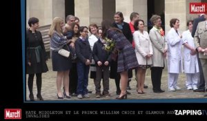Kate Middleton et le prince William chics et glamour aux Invalides