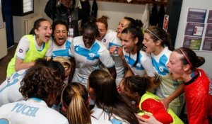 D1 - OM 2-0 PSG : la joie des Olympiennes