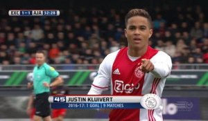 Championnat des Pays-Bas - 27ème journée - Le premier but en pro de Justin Kluivert !