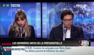 QG Bourdin 2017: Fillon/Macron: le duel du débat télévisé de ce soir ?  – 20/03