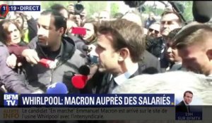 Macron sifflé et chahuté sur le site de Whirlpool : l’incroyable scène