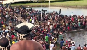Une manifestation d'Indiens à Brasilia tourne à l'affrontement