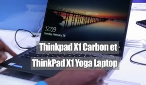 Vu au MWC 2017 - Les Lenovo ThinkPad X1 Carbon et Yoga