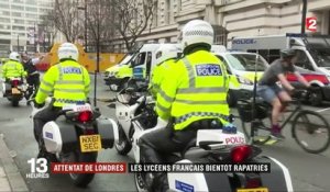 Attaque de Londres : les lycéens français bientôt rapatriés