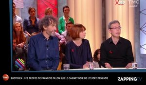 François Fillon : ses propos sur le cabinet noir démentis dans Quotidien (vidéo)