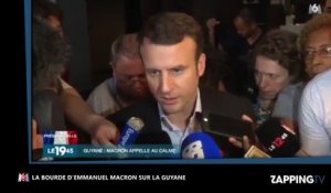 Emmanuel Macron : Son énorme bourde sur "l’île" de Guyane, il devient la risée du web (Vidéo)