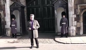 Un touriste français parvient à faire craquer un garde royal devant le palais britannique Saint-James