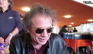 VIDEO. Philippe Manœuvre au Salon du disque de Châteauroux