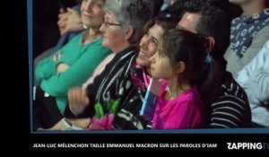 Jean-Luc Mélenchon taille Emmanuel Macron sur les paroles d'IAM (vidéo)