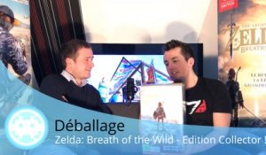 Déballage - The Legend of Zelda: Breath of the Wild (Unboxing Edition Collector Nintendo Switch)