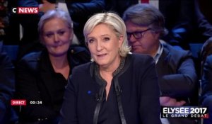 Le Grand Débat : la conclusion de Marine Le Pen (Front National)