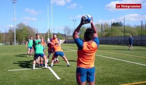 Rugby. Premier entraînement des Bleus avant le championnat d'Europe U18