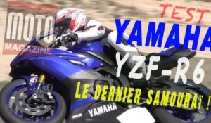Yamaha YZF-R6 2017 : le dernier des samouraï