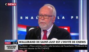 Wallerand de Saint-Just sur les affaires Fillon
