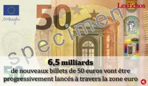 Un nouveau billet de 50 euros pour faire face aux contrefaçons