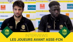 Les joueurs avant ASSE-FCN