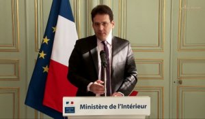 Conférence de presse de Matthias Fekl, ministre de l'Intérieur le 8 avril 2017