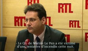 QG de Marine Le Pen incendié : "C'est un acte innaceptable", juge Matthias Fekl