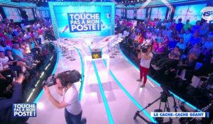 TPMP : Cyril Hanouna, Kev Adams et Gad Elmaleh font un cache-cache géant sur le plateau