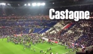 Lyon-Besiktas: heurts entre supporters, pelouse envahie et match retardé