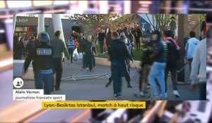 Lyon - Besiktas retardé après des affrontements entre supporters